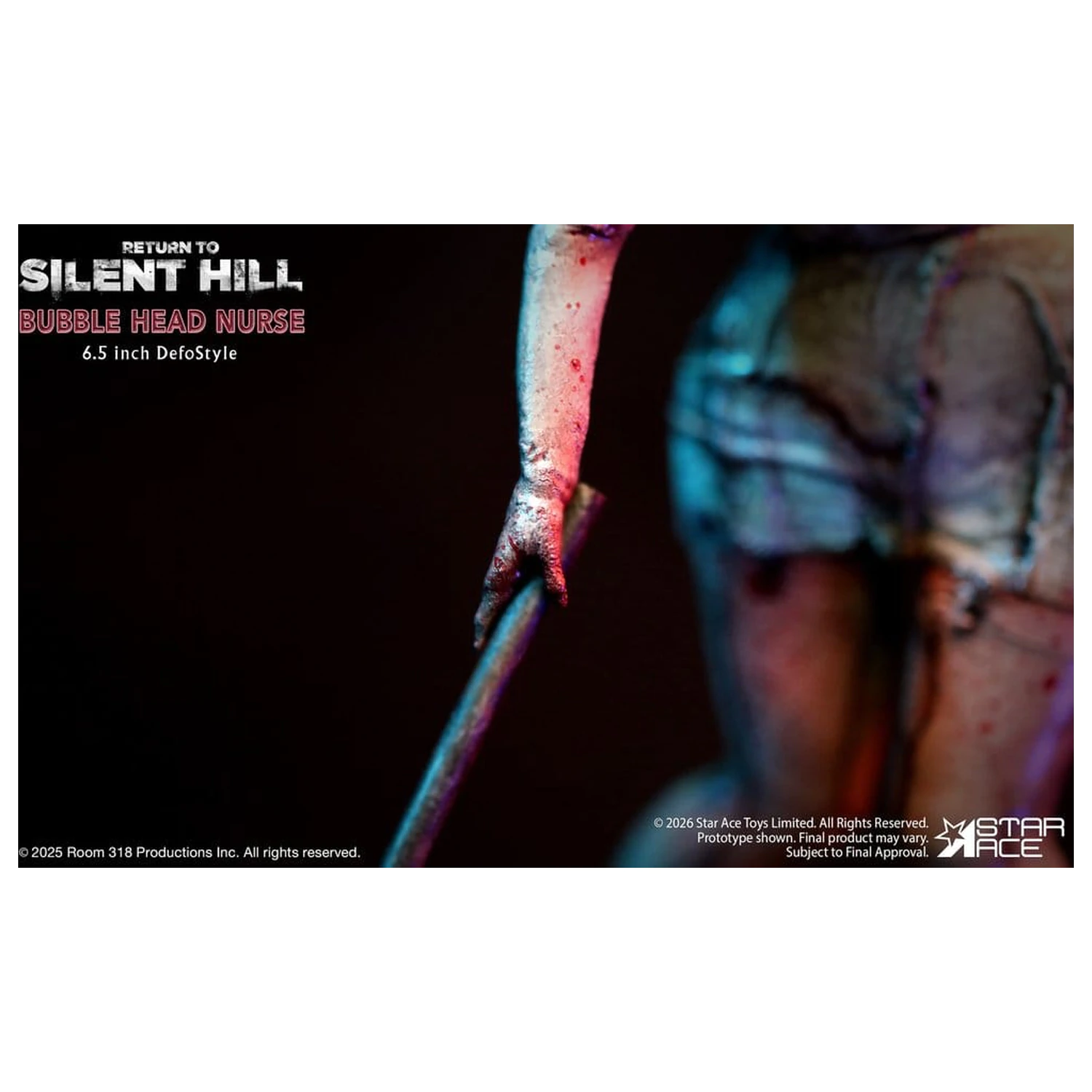 Return to Silent Hill (2026) DefoStyle Figura Bubble Head Nurse 16,5 cm fotografija proizvoda