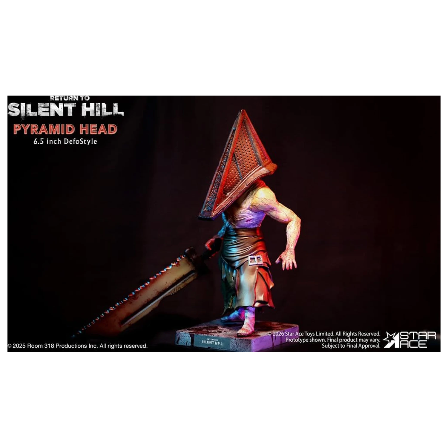 Return to Silent Hill (2026) DefoStyle Figura Pyramid Head 20 cm fotografija proizvoda