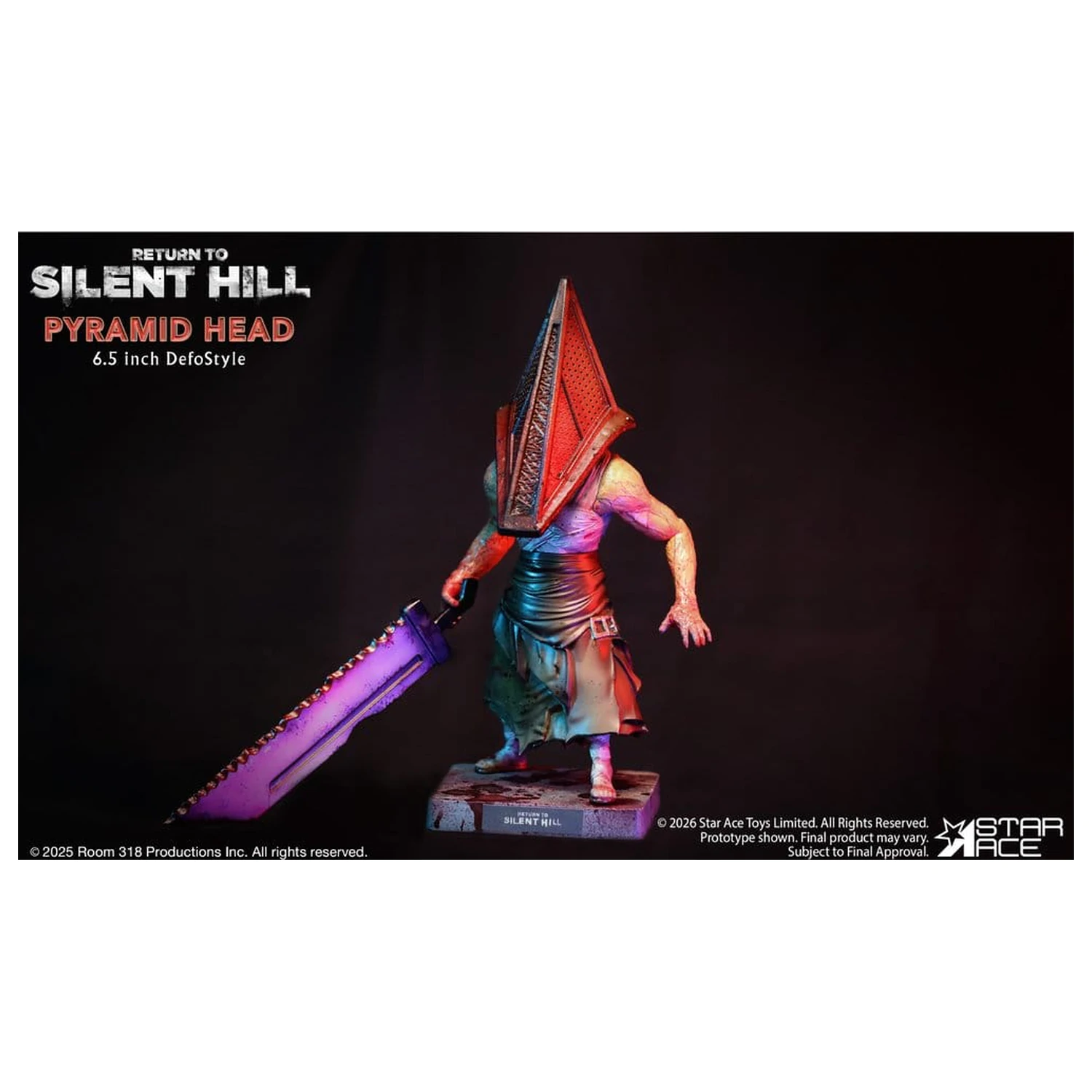 Return to Silent Hill (2026) DefoStyle Figura Pyramid Head 20 cm fotografija proizvoda