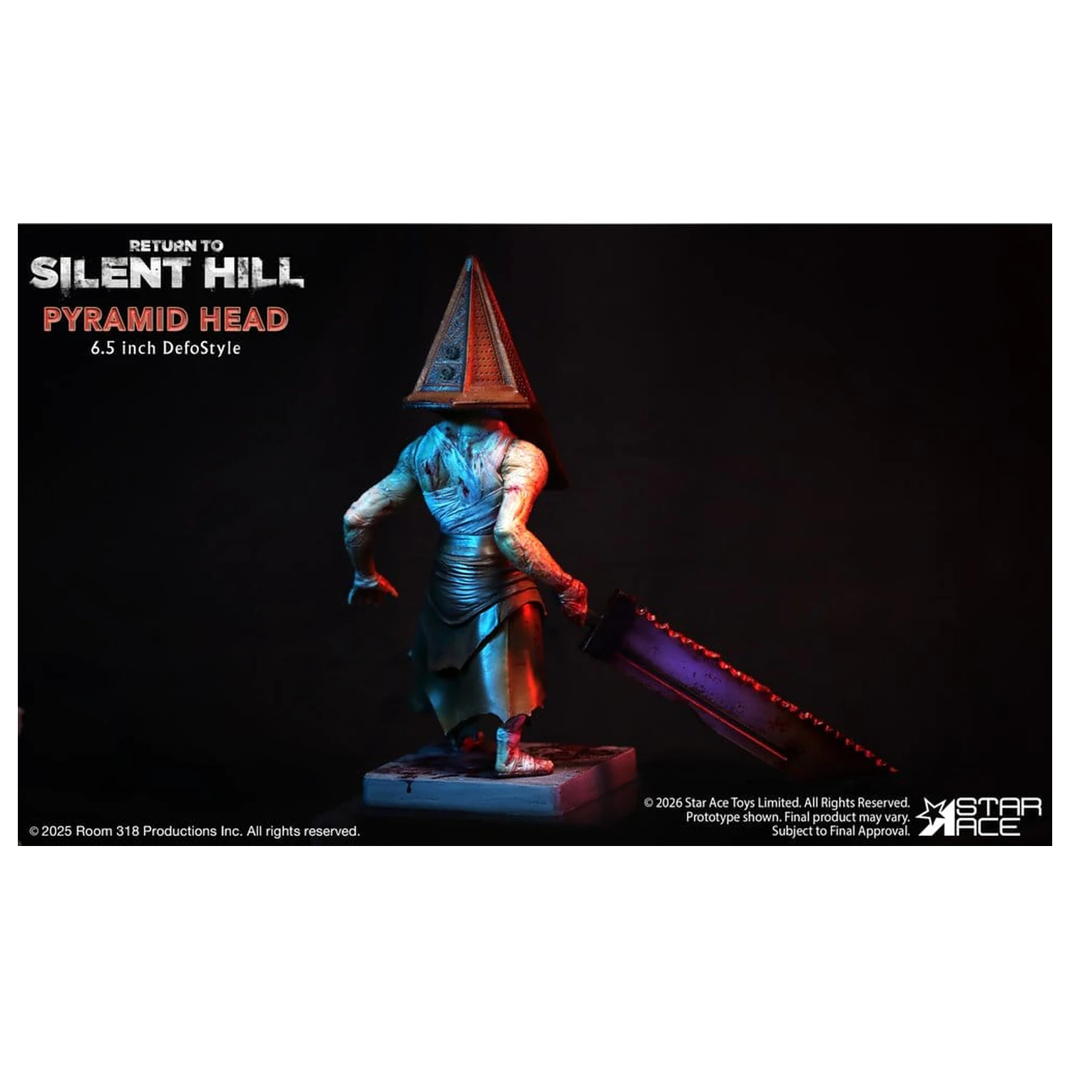 Return to Silent Hill (2026) DefoStyle Figura Pyramid Head 20 cm fotografija proizvoda