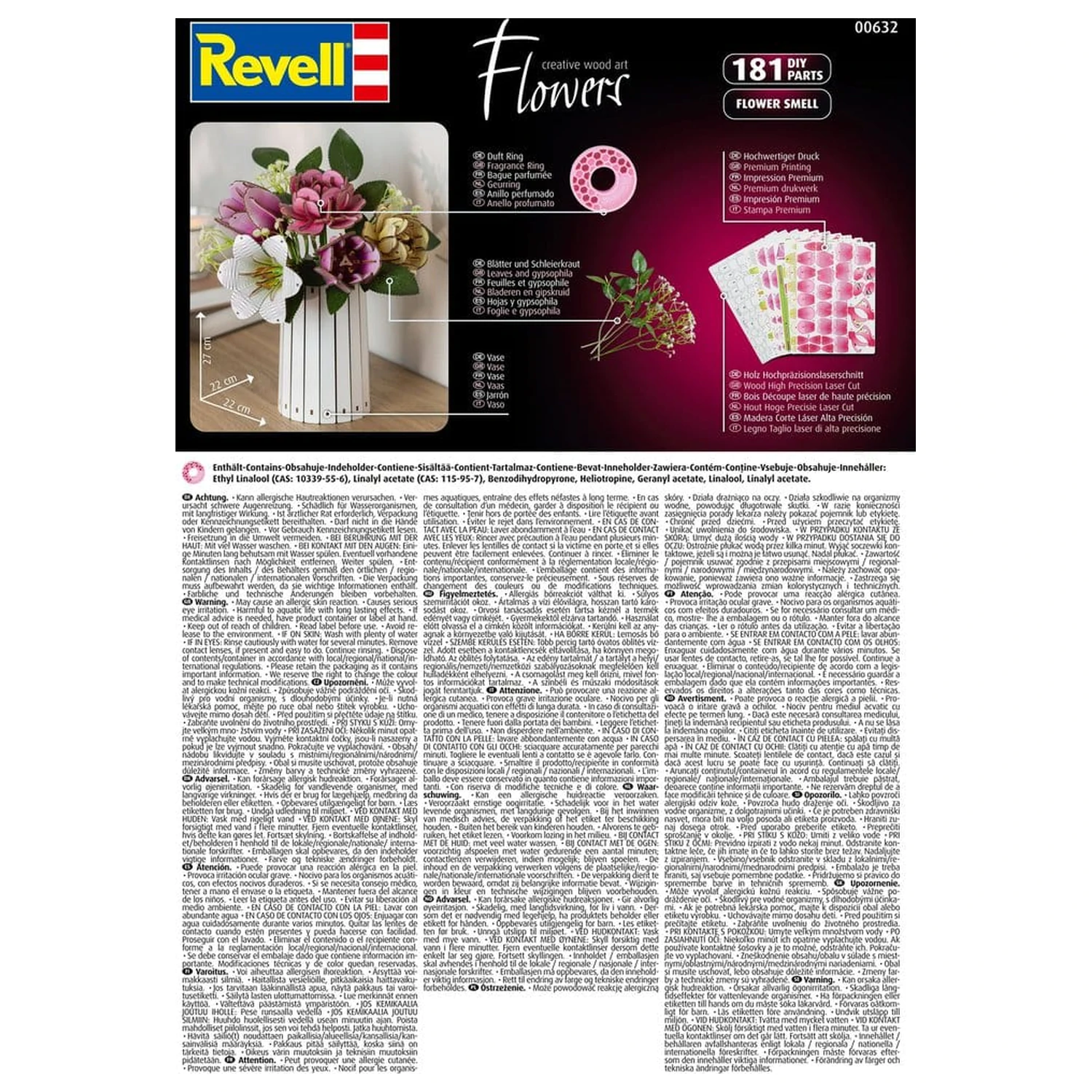 Revell Cvijeće Drveno Cvijeće Cvjetni Vrt 22 cm fotografija proizvoda