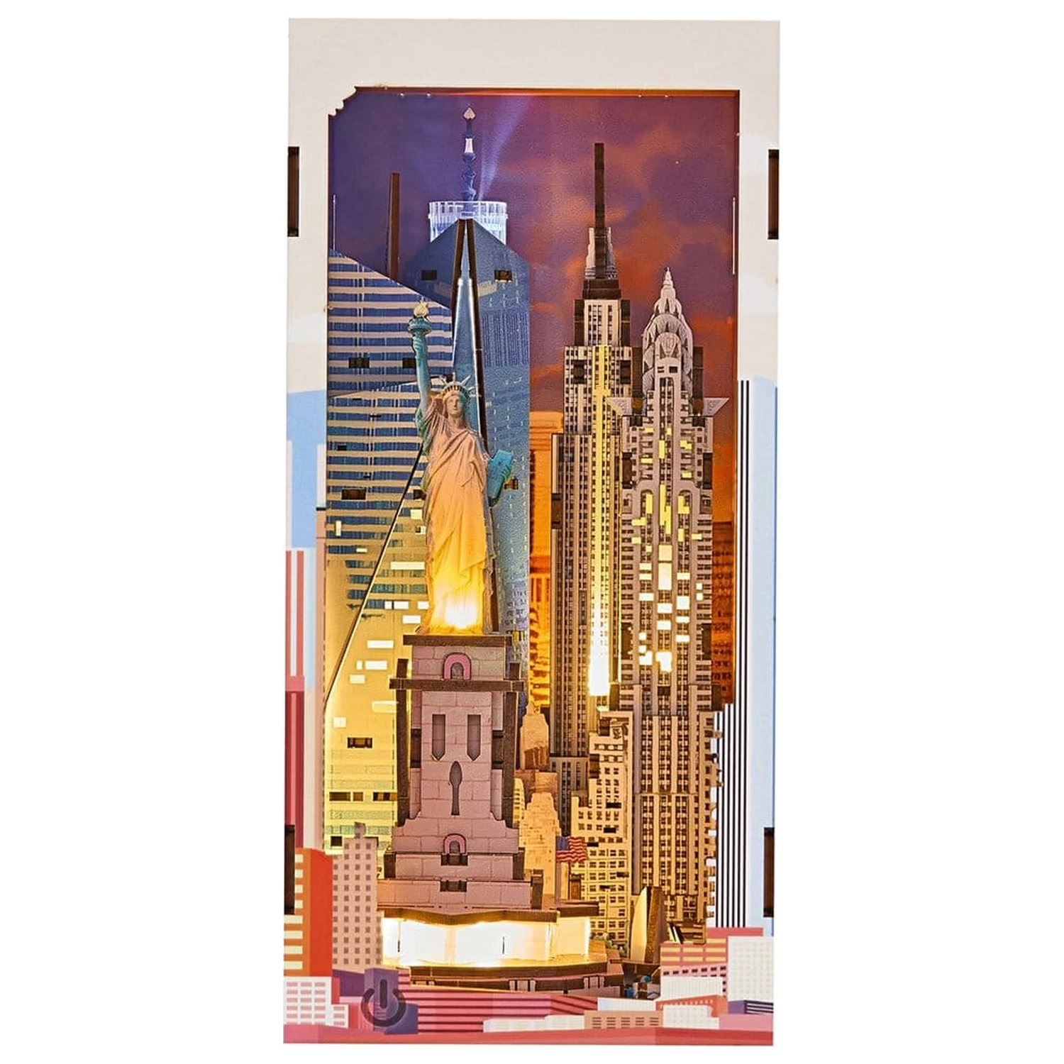 Revell Tiny Adventures Book Nook Mini Diorama New York 18 cm fotografija proizvoda