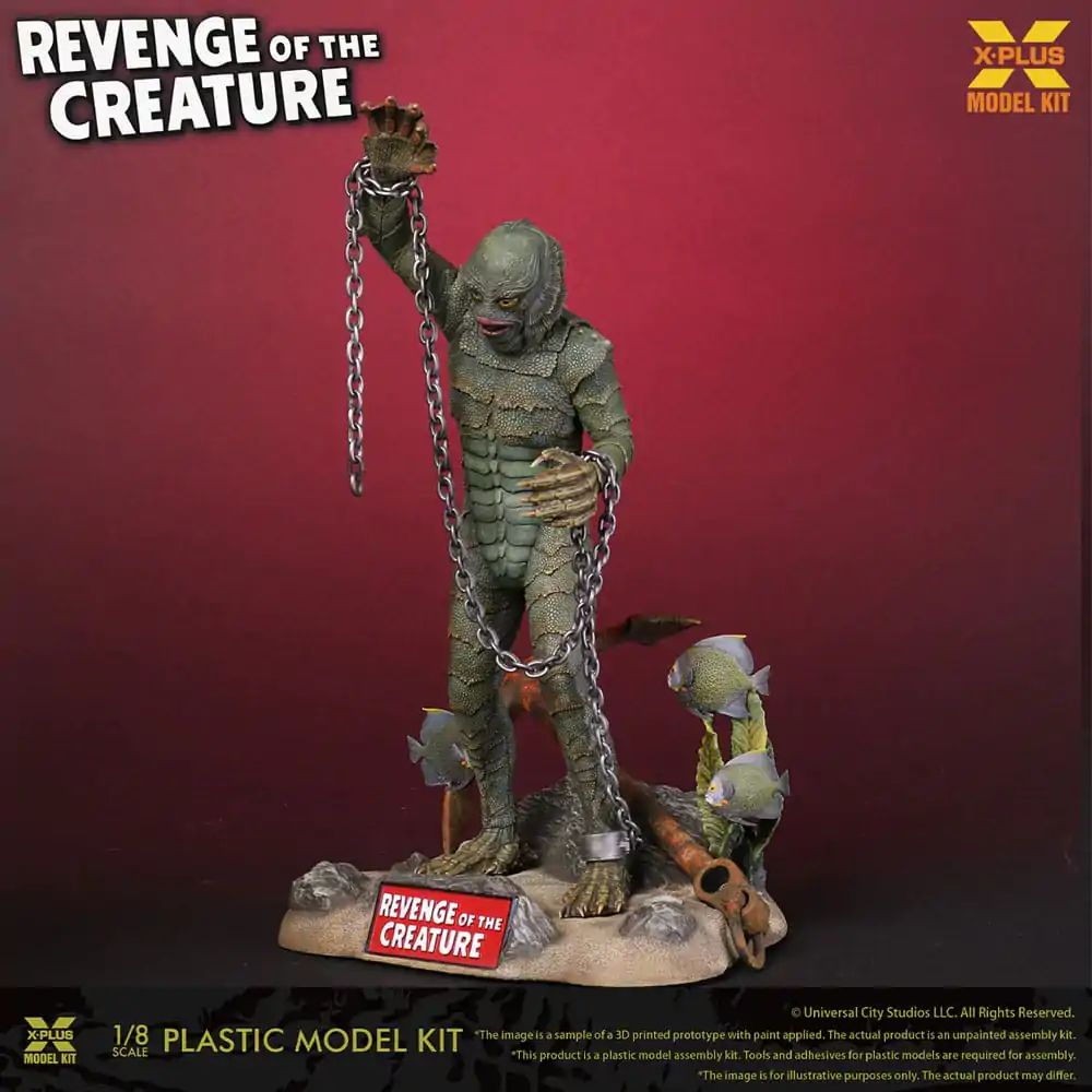 Revenge of the Creature Plastični model komplet 1/8 Creature 28 cm fotografija proizvoda