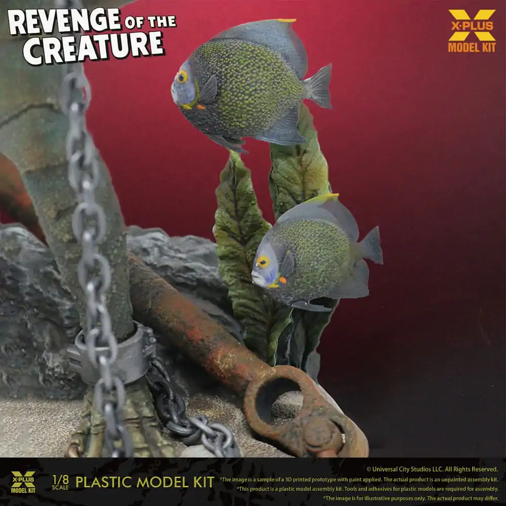 Revenge of the Creature Plastični model komplet 1/8 Creature 28 cm fotografija proizvoda