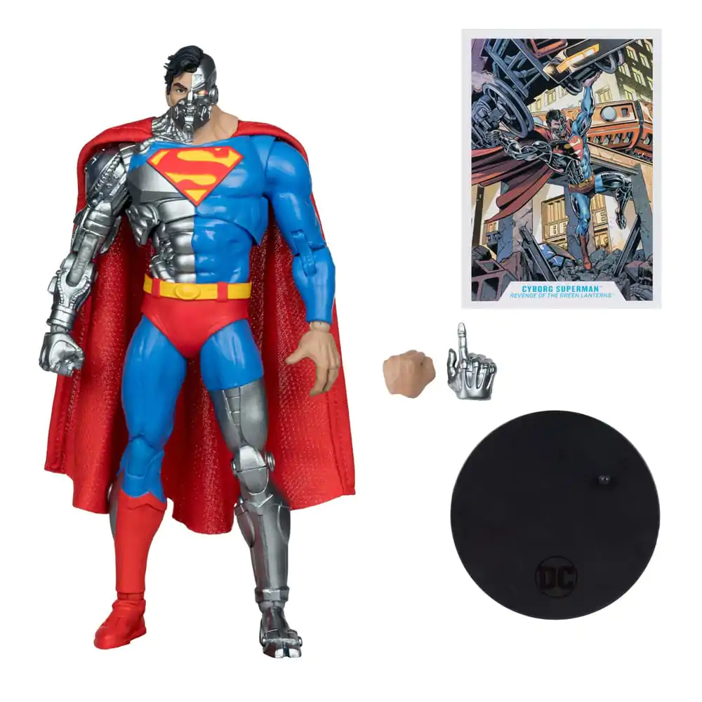 Revenge of the Green Lanterns DC Multiverse akcijska figura Cyborg Superman 18 cm fotografija proizvoda