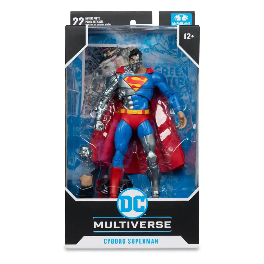 Revenge of the Green Lanterns DC Multiverse akcijska figura Cyborg Superman 18 cm fotografija proizvoda