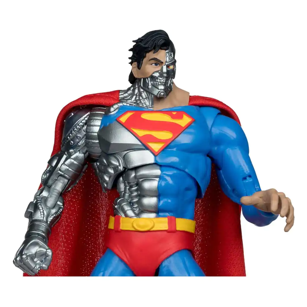Revenge of the Green Lanterns DC Multiverse akcijska figura Cyborg Superman 18 cm fotografija proizvoda