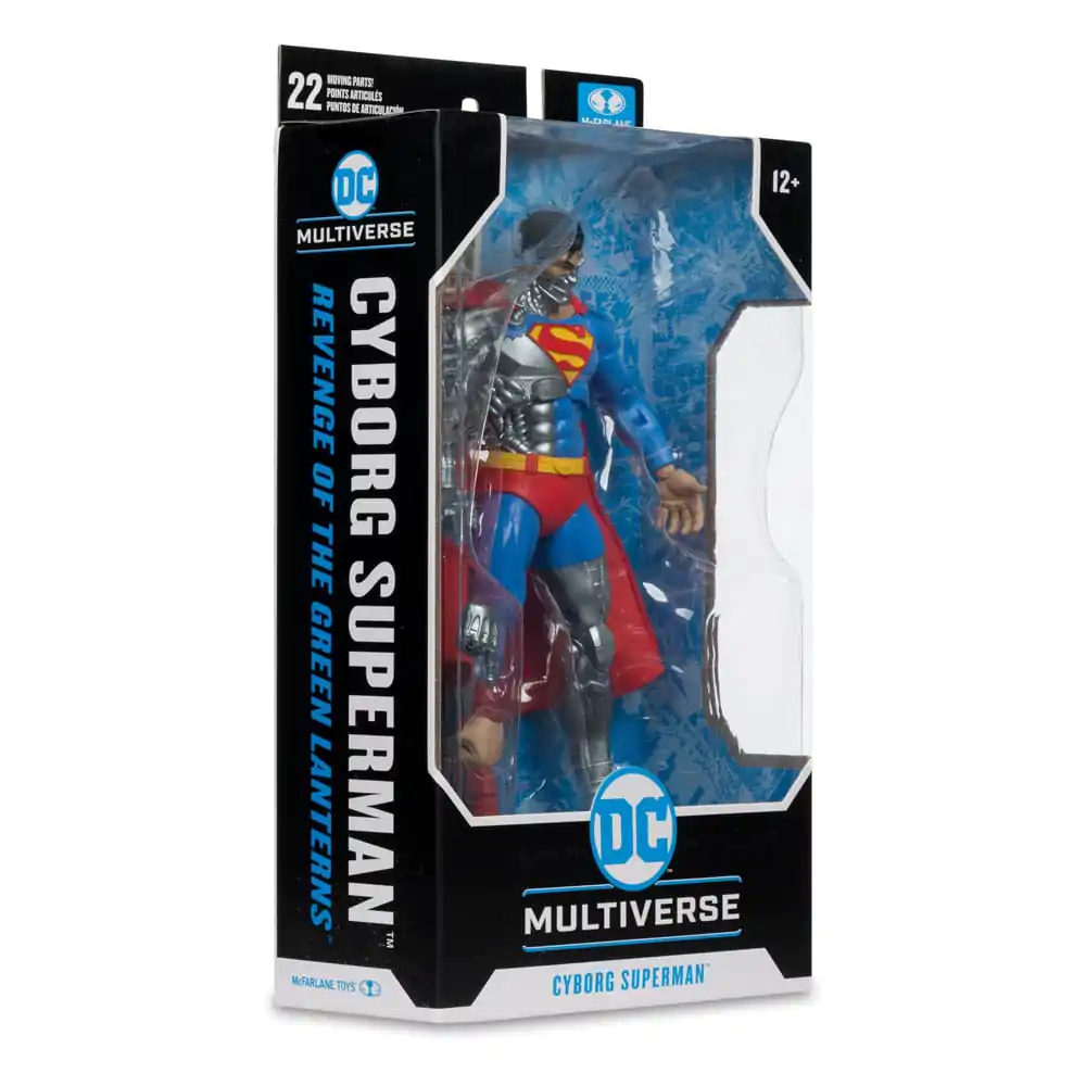 Revenge of the Green Lanterns DC Multiverse akcijska figura Cyborg Superman 18 cm fotografija proizvoda