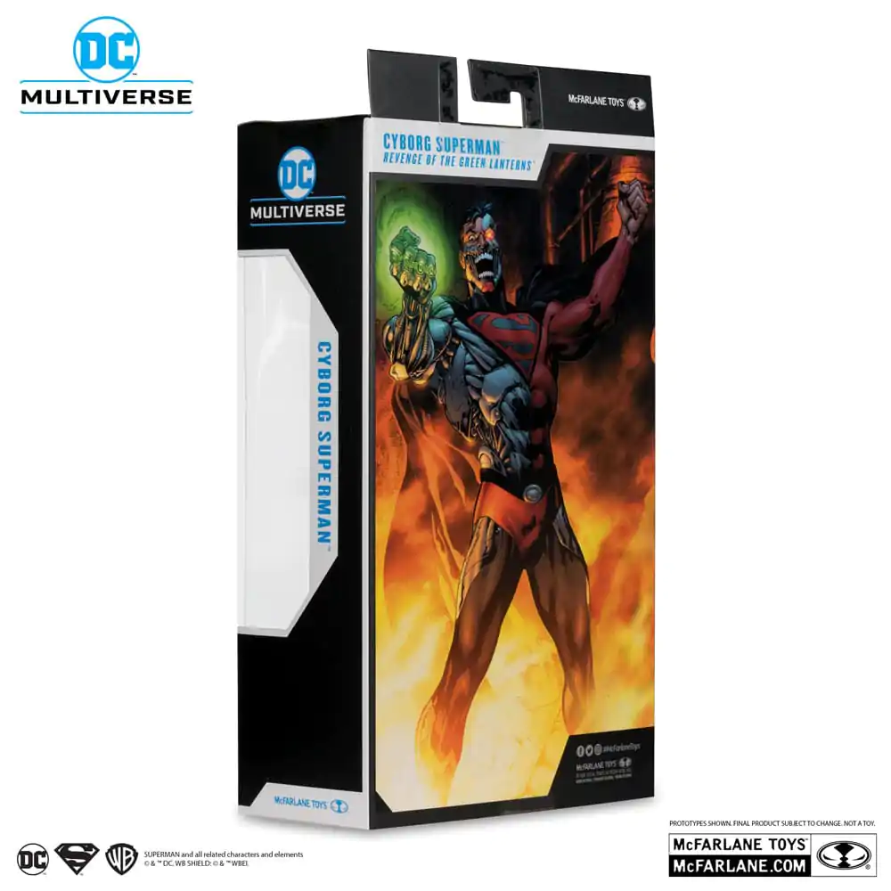 Revenge of the Green Lanterns DC Multiverse Akcijska figurica Cyborg Superman (Gold Label) 18 centimetara fotografija proizvoda
