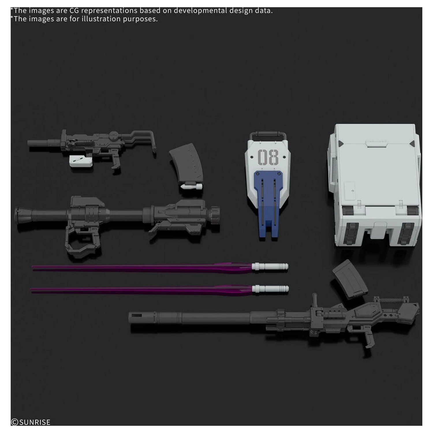 RG 1/144 Gundam Ground Type Mobile Suit Gundam The 08th MS Team Model Komplet fotografija proizvoda
