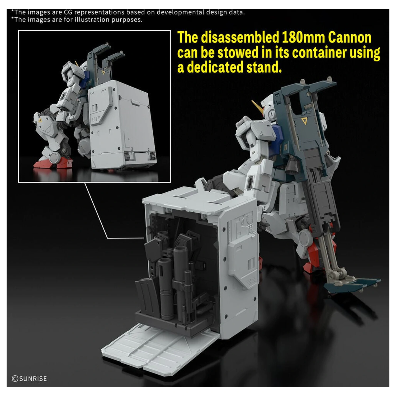 RG 1/144 Gundam Ground Type Mobile Suit Gundam The 08th MS Team Model Komplet fotografija proizvoda