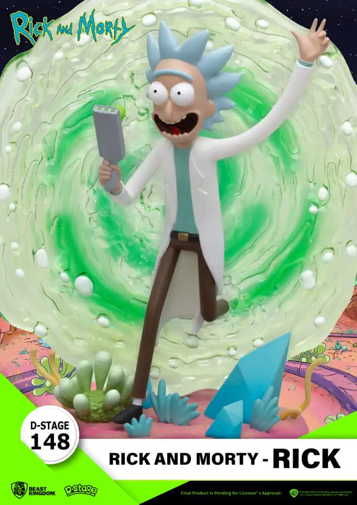 Rick & Morty D-Stage PVC Diorama Rick 14 cm fotografija proizvoda