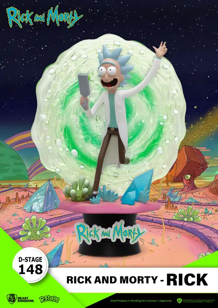 Rick & Morty D-Stage PVC Diorama Rick 14 cm fotografija proizvoda