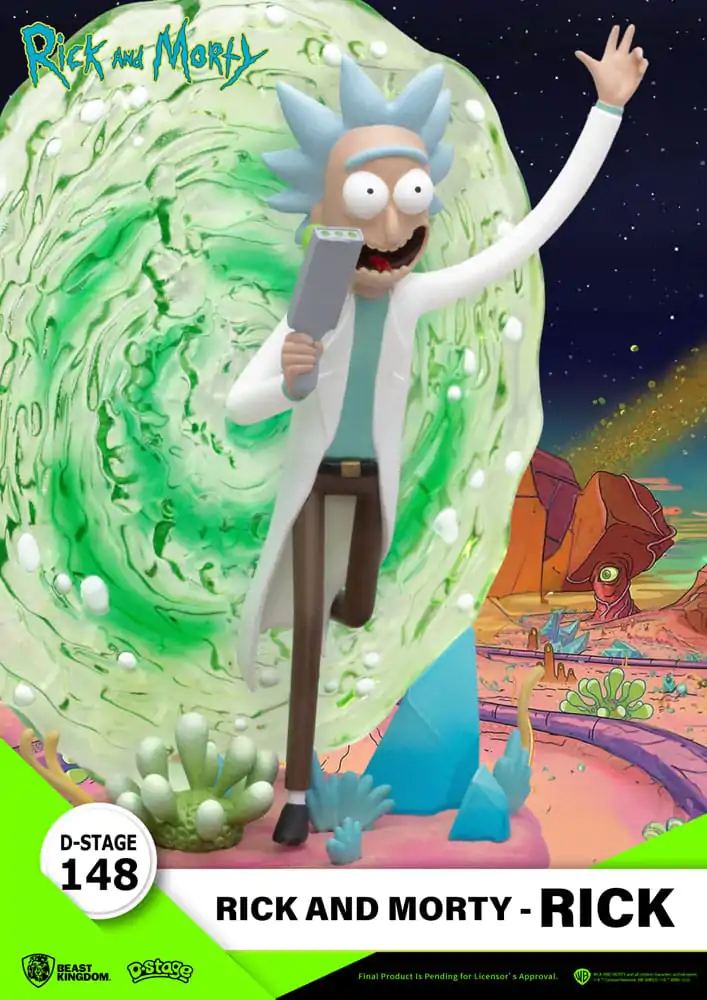 Rick & Morty D-Stage PVC Diorama Rick 14 cm fotografija proizvoda