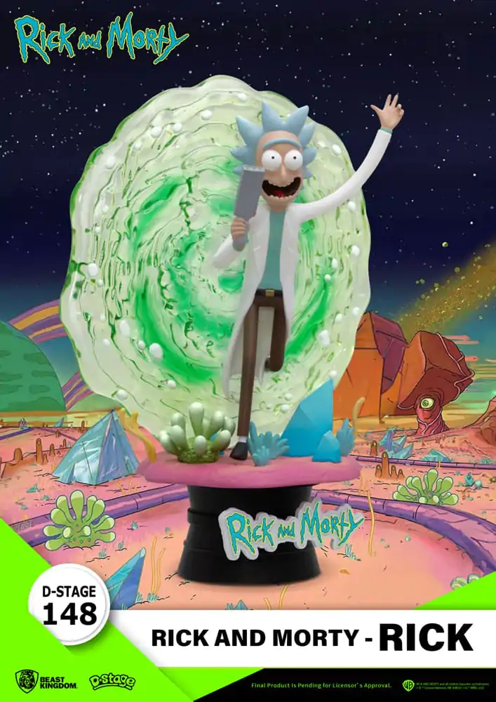 Rick & Morty D-Stage PVC Diorama Rick 14 cm fotografija proizvoda