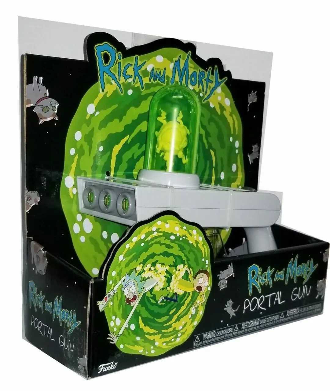 Rick and Morty Vinilna Igračka Zvuk i Svjetleći Portal Gun fotografija proizvoda