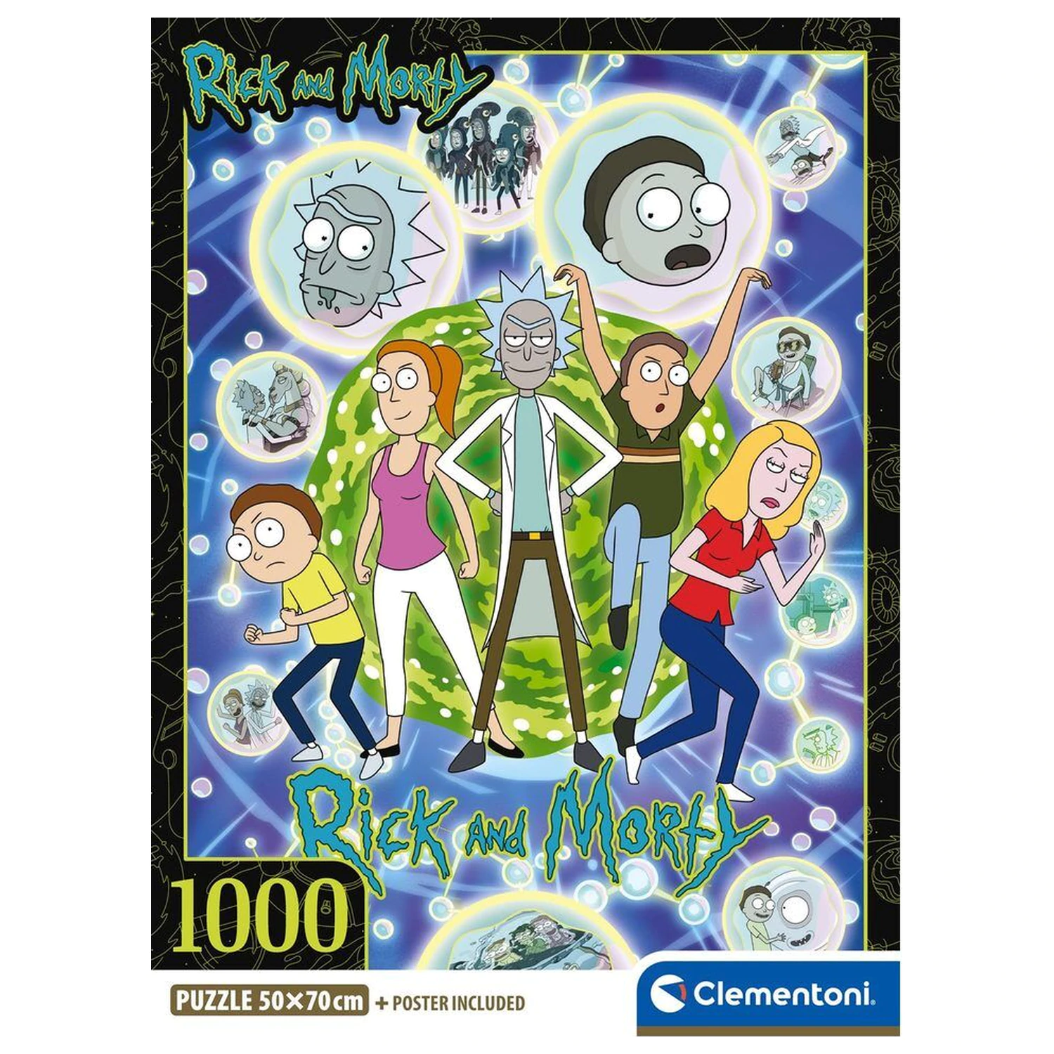 Rick and Morty 1 puzzle 1000 komada fotografija proizvoda