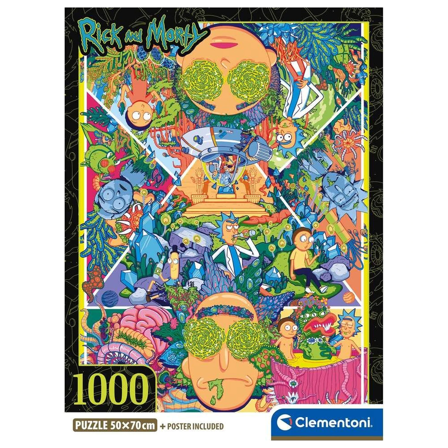 Rick and Morty 2 puzzle od 1000 dijelova fotografija proizvoda