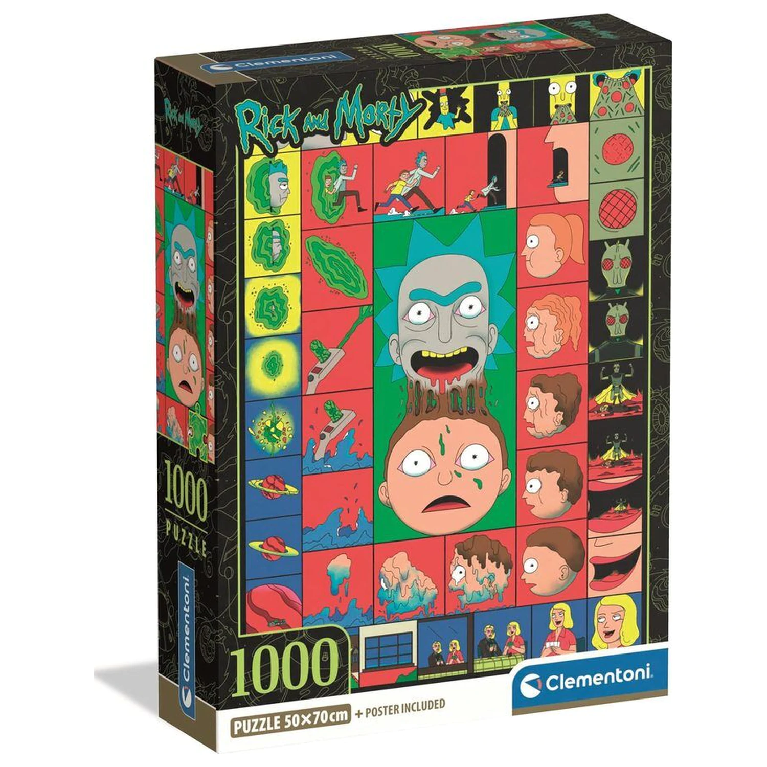 Rick and Morty 3 slagalice 1000 komada fotografija proizvoda