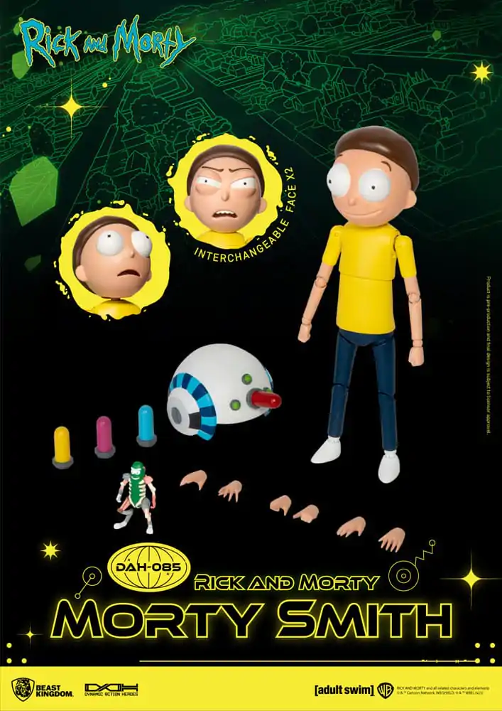 Rick and Morty Dynamic 8ction Heroes akcijska figura 1/9 Morty Smith 23 cm fotografija proizvoda