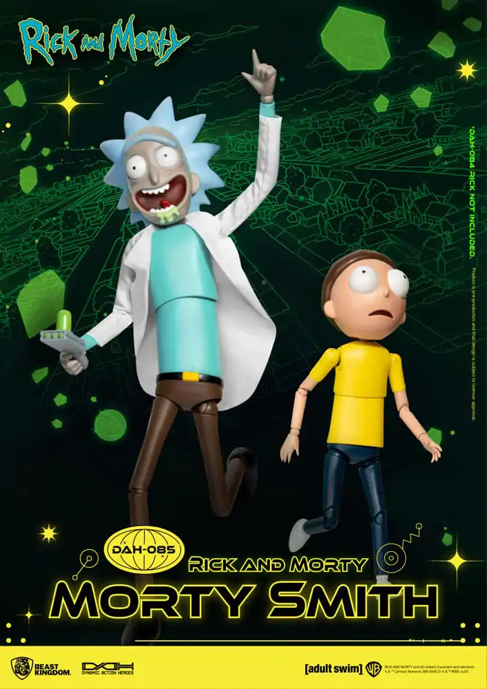 Rick and Morty Dynamic 8ction Heroes akcijska figura 1/9 Morty Smith 23 cm fotografija proizvoda