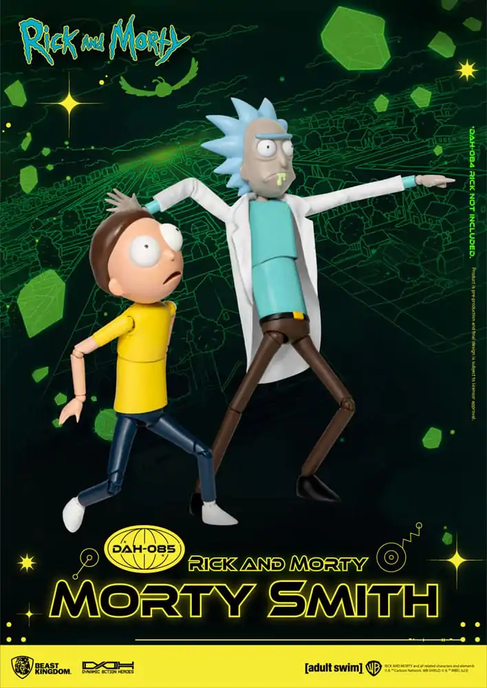 Rick and Morty Dynamic 8ction Heroes akcijska figura 1/9 Morty Smith 23 cm fotografija proizvoda