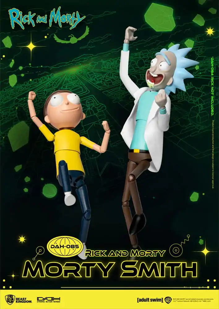 Rick and Morty Dynamic 8ction Heroes akcijska figura 1/9 Morty Smith 23 cm fotografija proizvoda