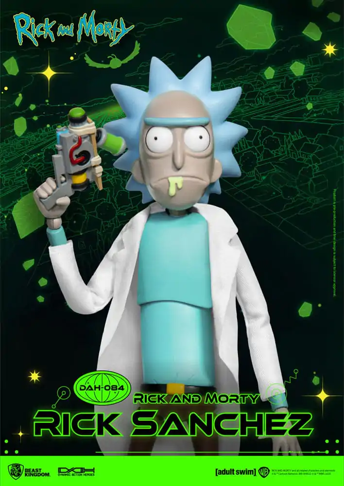 Rick and Morty Dynamic 8ction Heroes akcijska figura 1/9 Rick Sanchez 23 cm fotografija proizvoda