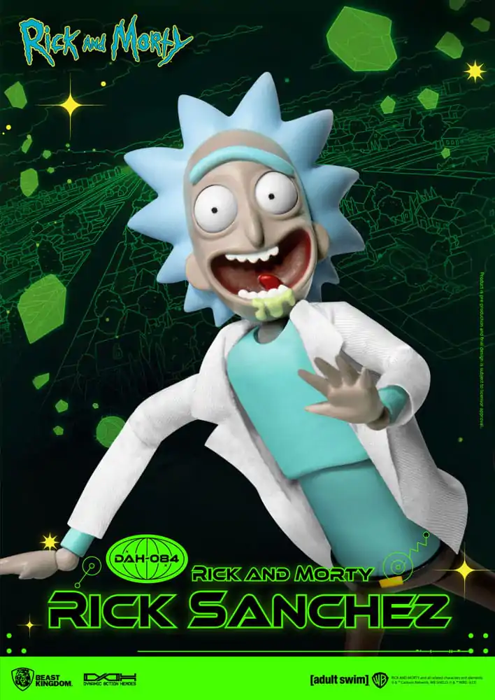 Rick and Morty Dynamic 8ction Heroes akcijska figura 1/9 Rick Sanchez 23 cm fotografija proizvoda