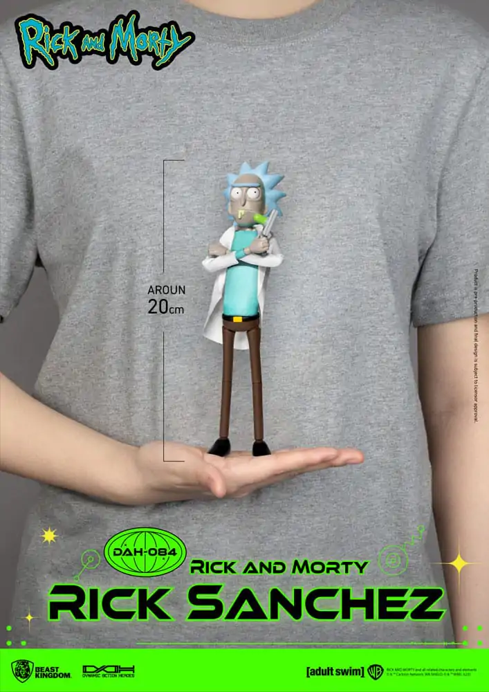 Rick and Morty Dynamic 8ction Heroes akcijska figura 1/9 Rick Sanchez 23 cm fotografija proizvoda