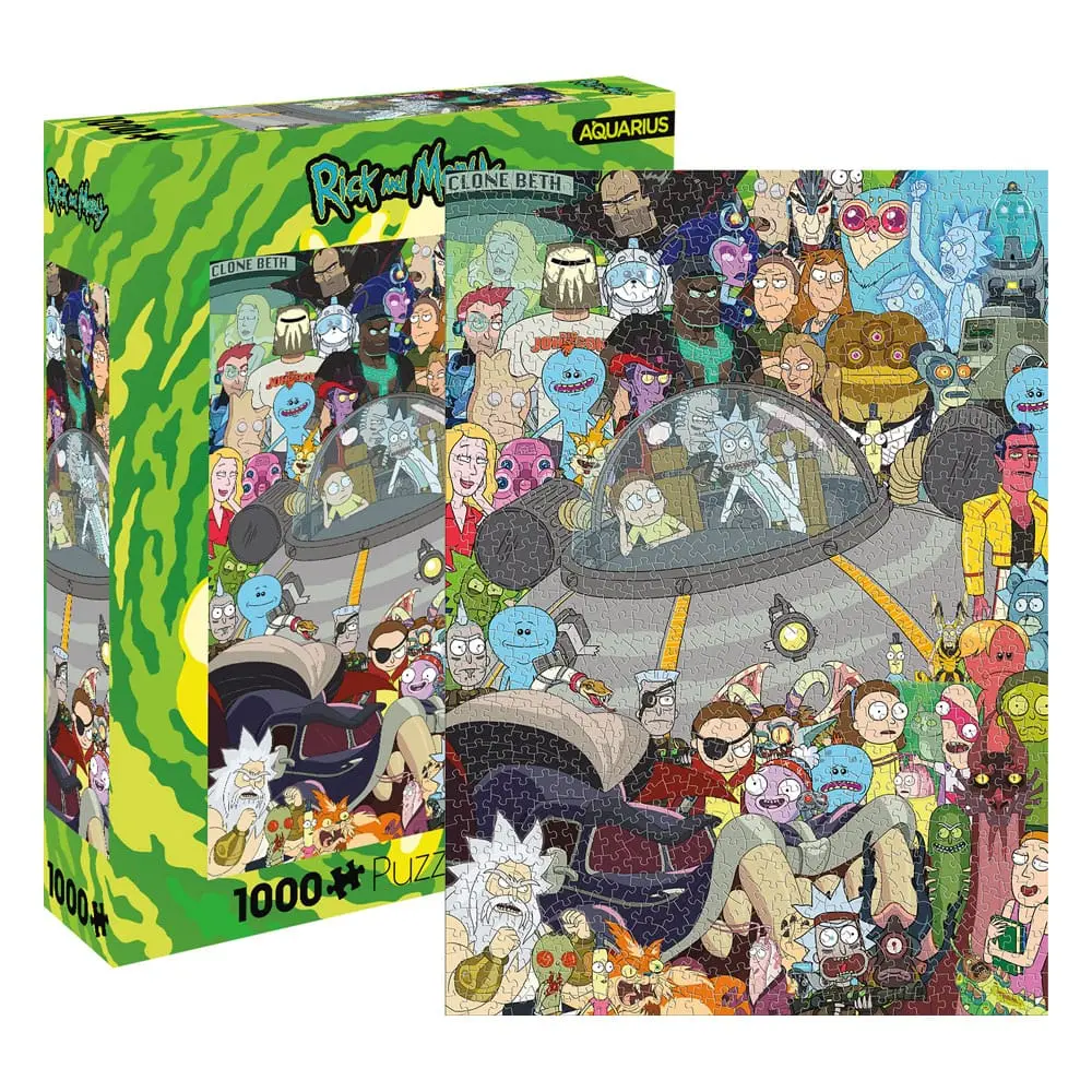 Rick and Morty Jigsaw Puzzle Group (1000 dijelova) fotografija proizvoda