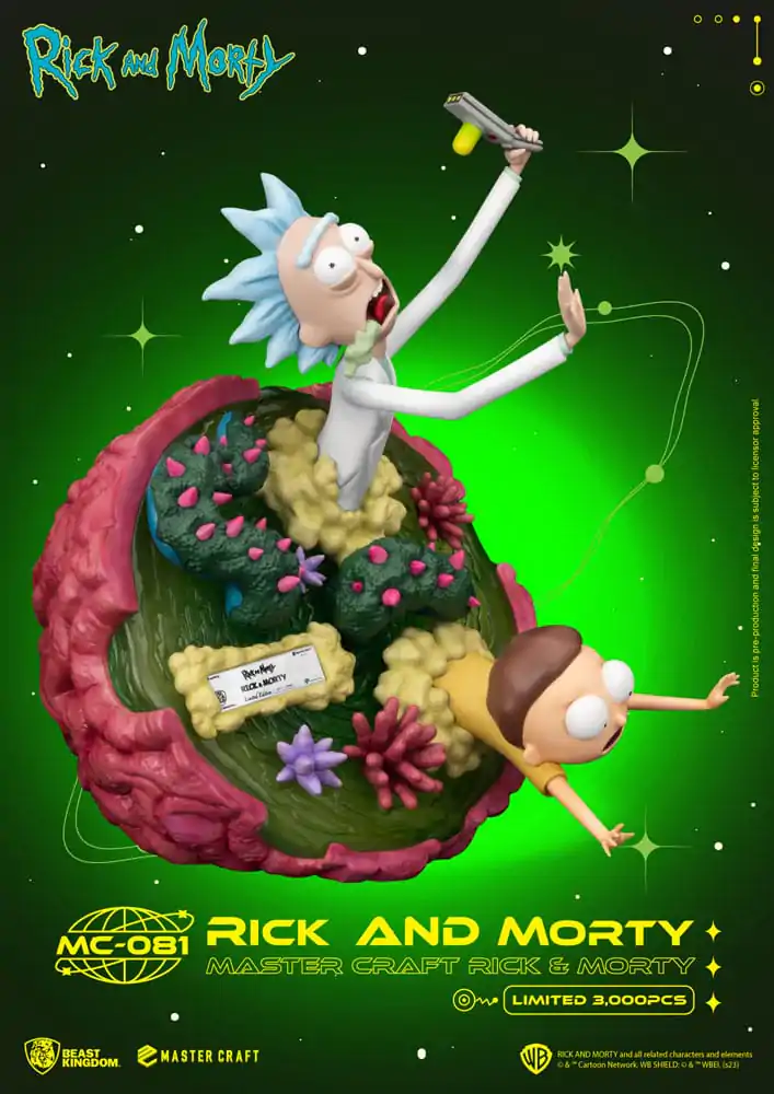 Rick and Morty Master Craft Kip Rick and Morty 42 cm fotografija proizvoda