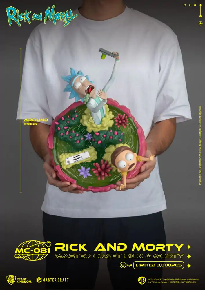 Rick and Morty Master Craft Kip Rick and Morty 42 cm fotografija proizvoda