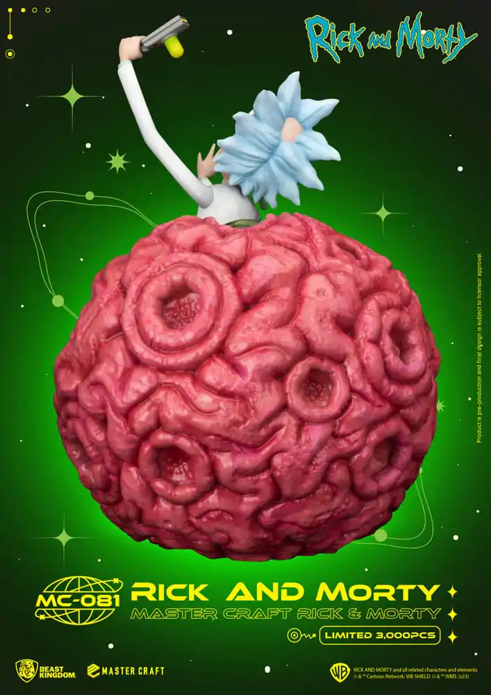 Rick and Morty Master Craft Kip Rick and Morty 42 cm fotografija proizvoda