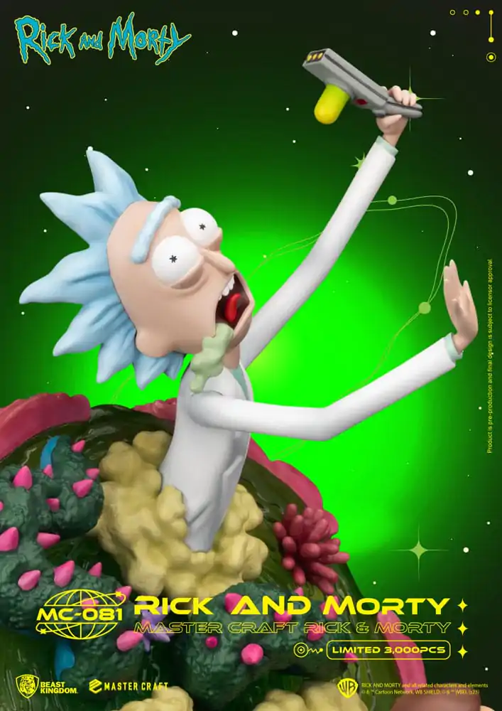 Rick and Morty Master Craft Kip Rick and Morty 42 cm fotografija proizvoda