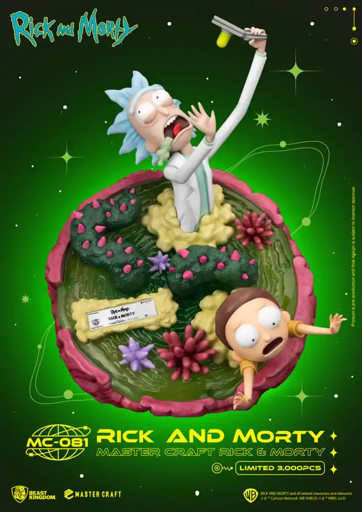 Rick and Morty Master Craft Kip Rick and Morty 42 cm fotografija proizvoda