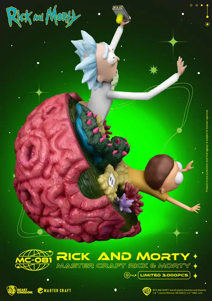 Rick and Morty Master Craft Kip Rick and Morty 42 cm fotografija proizvoda