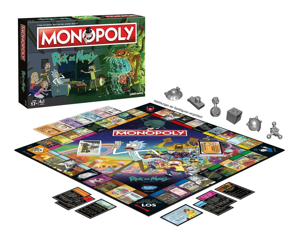 Rick and Morty društvena igra Monopoly *German Version* fotografija proizvoda