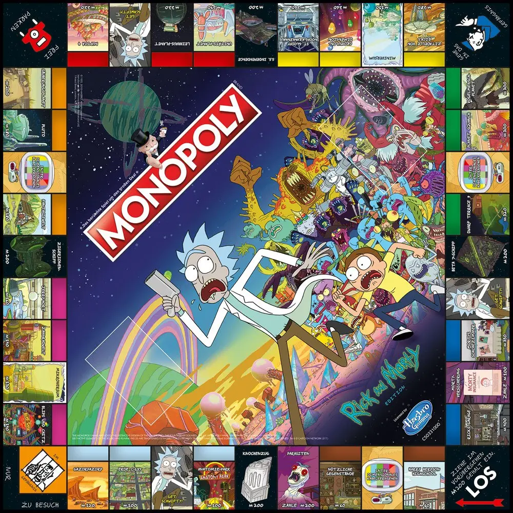 Rick and Morty društvena igra Monopoly *German Version* fotografija proizvoda