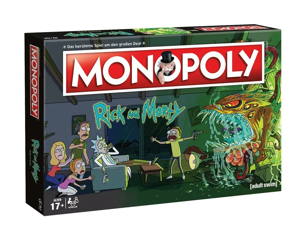 Rick and Morty društvena igra Monopoly *German Version* fotografija proizvoda