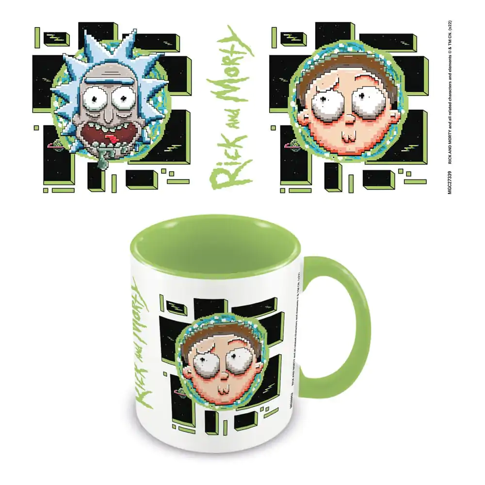 Rick and Morty šalica Pixel Breakout fotografija proizvoda