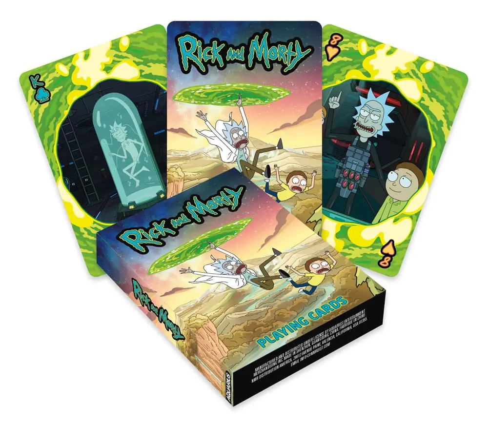 Rick and Morty Playing Cards Scene Karte za igranje fotografija proizvoda