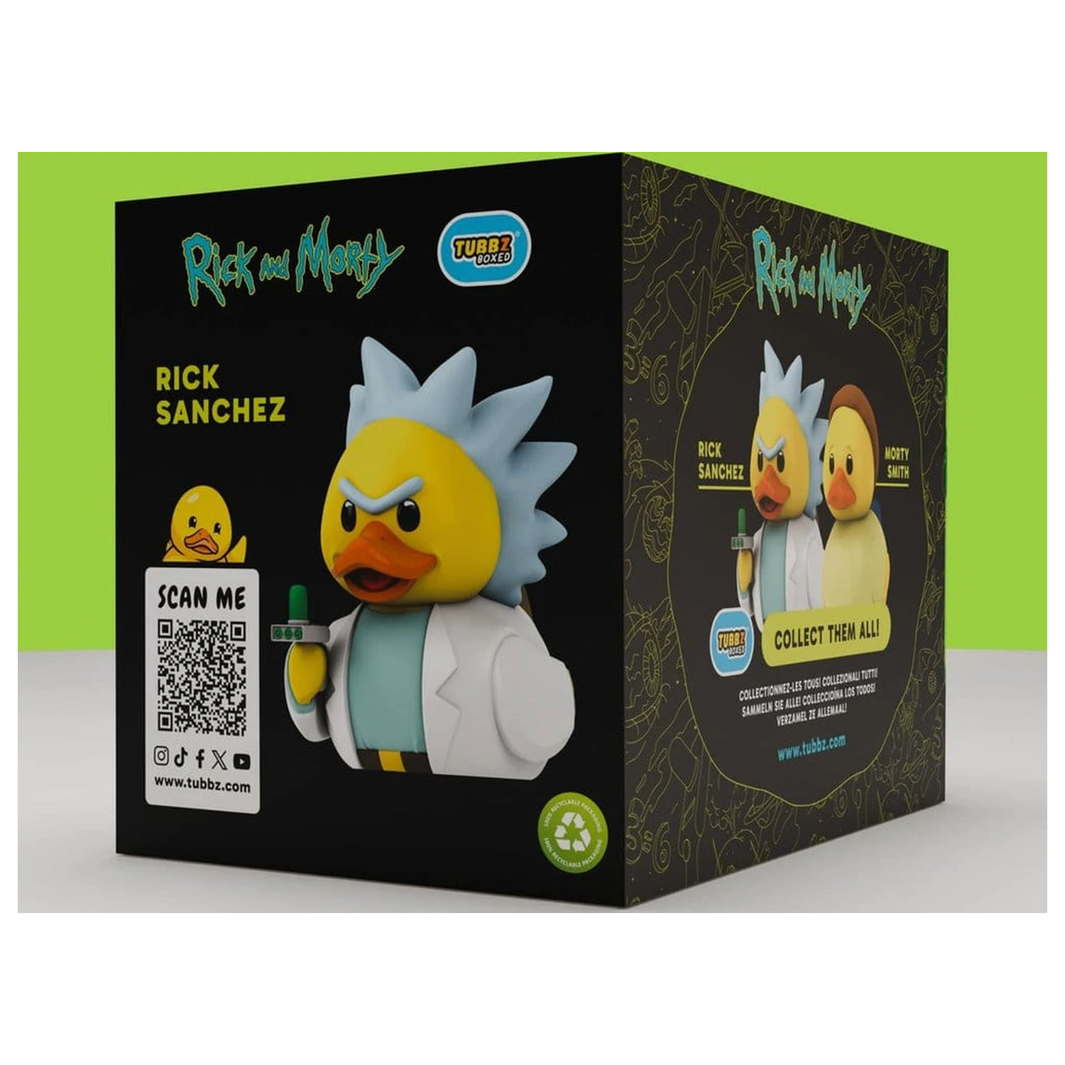 Rick and Morty Tubbz PVC figura Rick Boxed Edition 10 cm fotografija proizvoda