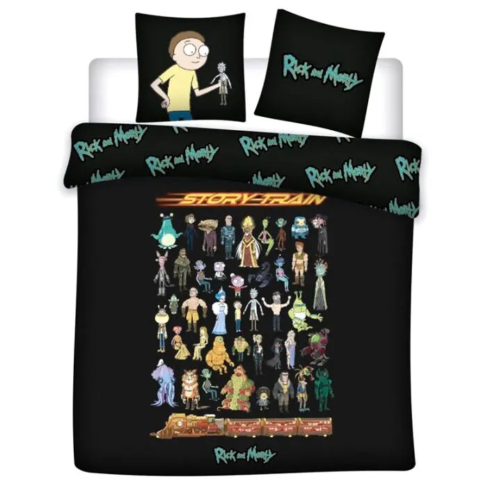 Rick and Morty pamučna posteljina fotografija proizvoda