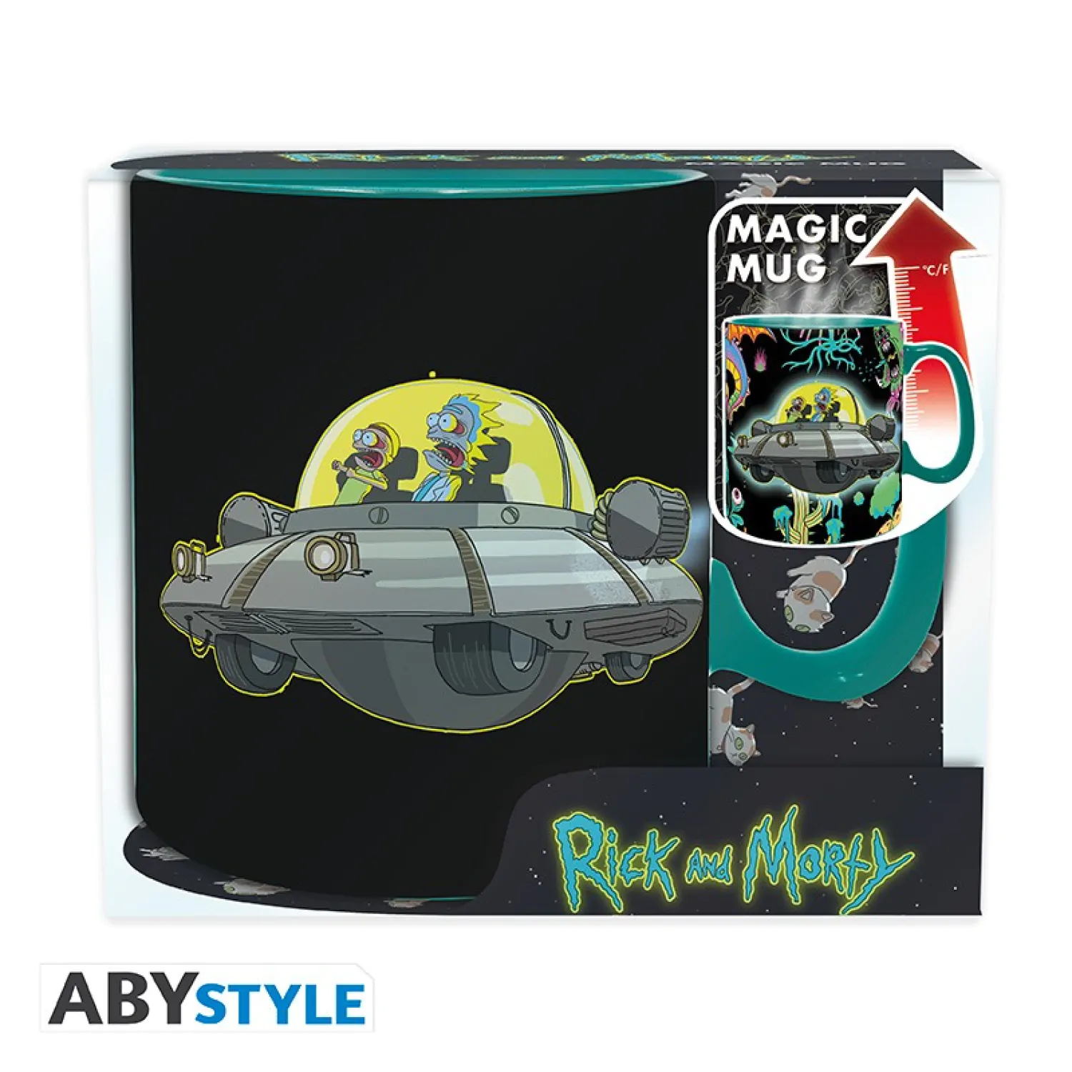 Rick & Morty Šalica koja mijenja boju  fotografija proizvoda