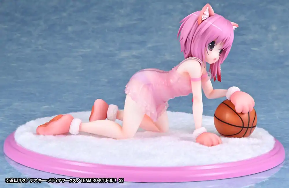 Ro-Kyu-Bu: Fast Break! PVC Kip 1/7 Tomoka Minato Kemomimi Lingerie Ver. 18 cm fotografija proizvoda