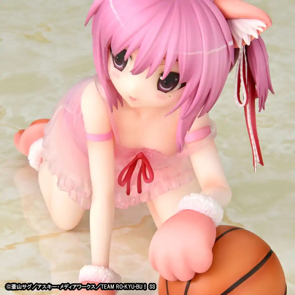 Ro-Kyu-Bu: Fast Break! PVC Kip 1/7 Tomoka Minato Kemomimi Lingerie Ver. 18 cm fotografija proizvoda