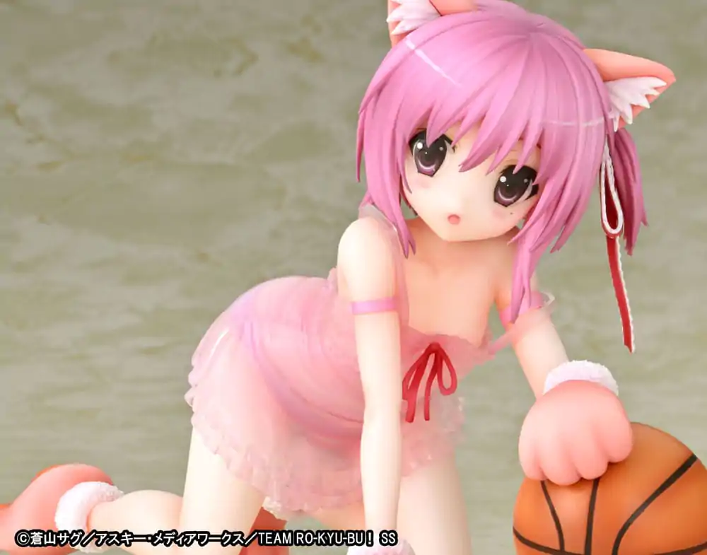 Ro-Kyu-Bu: Fast Break! PVC Kip 1/7 Tomoka Minato Kemomimi Lingerie Ver. 18 cm fotografija proizvoda