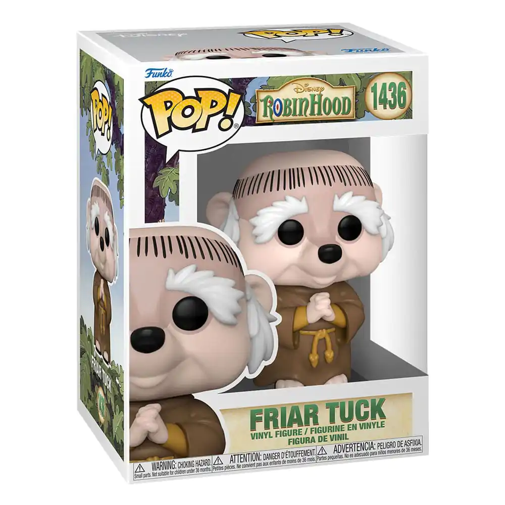 Robin Hood POP! Disney Vinyl Figura Friar Tuck 9 cm fotografija proizvoda