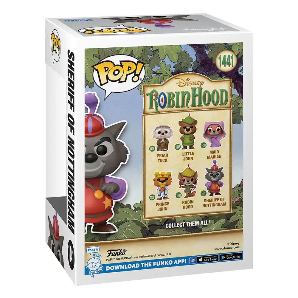 Robin Hood POP! Disney Vinyl Figura Šerif Nottinghama 9 cm fotografija proizvoda